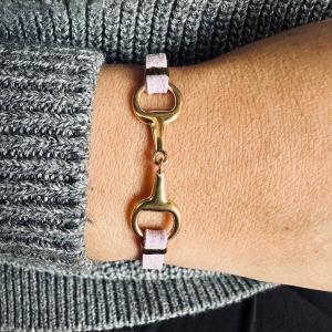 equblilogote-women-s-non-studded-bracelet-equestrian-shop-lilo-gold-teal-one-size