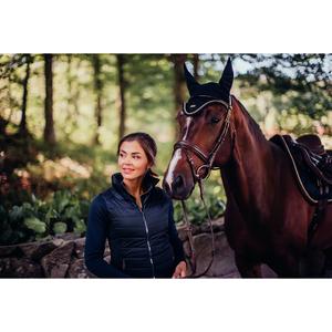 Women's sleeveless down jacket Equestrian Stockholm image-3