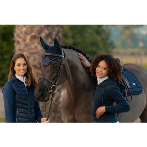 Women's full zip equestrian jacket without embroidery Equestrian Stockholm Active Performance image-3