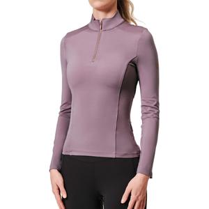Half zip long-sleeved Riding Jersey Equestrian Stockholm Vision
