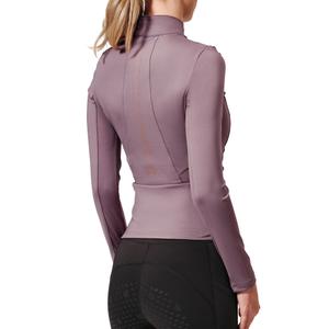 Half zip long-sleeved Riding Jersey Equestrian Stockholm Vision image-2