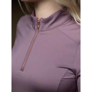 Half zip long-sleeved Riding Jersey Equestrian Stockholm Vision image-4