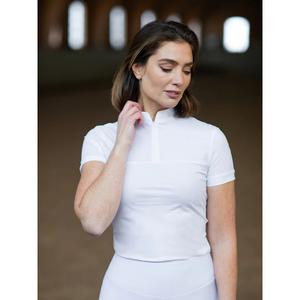 Tävlingspolo för damer Equestrian Stockholm Divine Motion image-2