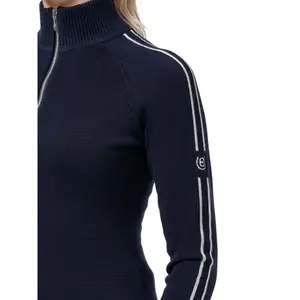 Women's 1/4 zip sweater Equestrian Stockholm image-2