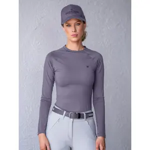 Dames lange mouwen base layer paardrijden Equestrian Stockholm Dynamic image-4