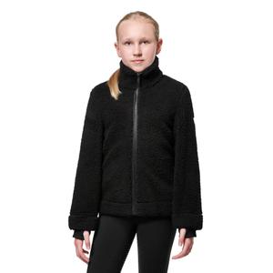 Girls' zipped fleece Equestrian Stockholm Teddy image-2