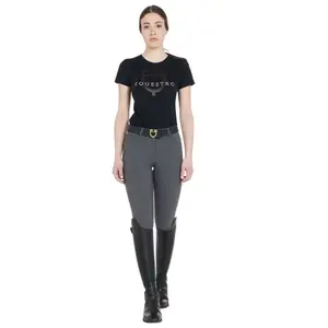 Full grip riding Trousers for women Equestro Aria ET06750 image-2