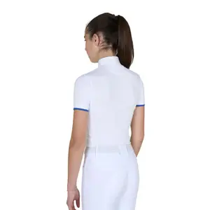 Girl's competition polo shirt Equestro image-2