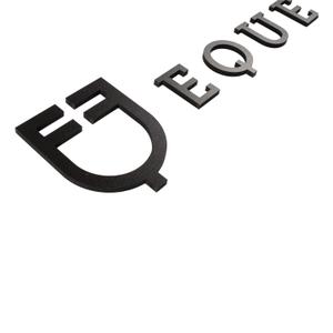 Extended pre-spaced wall logo Equestro image-1