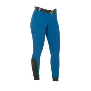 Women's mid grip riding trousers with logo Equestro image-2