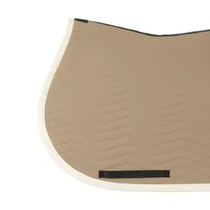 Jumping Saddle Pad Equestro Wave Quilting image-2