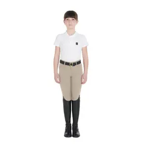 Kinderrijbroek met middengrip Equestro image-1