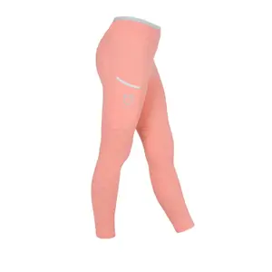 Κολάν ιππασίας full grip με διακοσμητικές τρύπες για κορίτσι Equestro image-2