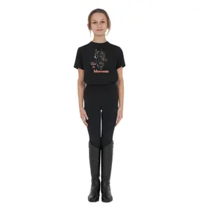 Girl's cotton T-shirt Equestro Time To Blossom image-1