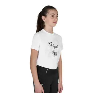 Girl's cotton T-shirt Equestro Yes Girl You Can image-3