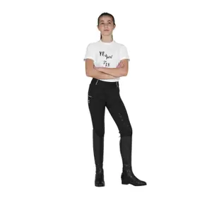 Girl's cotton T-shirt Equestro Yes Girl You Can image-1