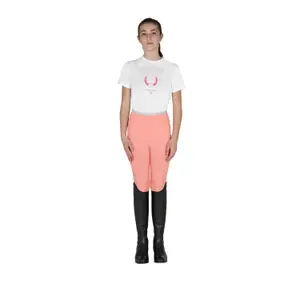 Girl's cotton T-shirt Equestro Horse Team image-0