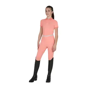 Polo Ιππασίας Slim Fit Παιδί Equestro image-0