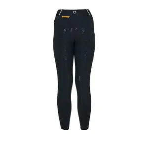 Legging de equitação full grip para rapariga Equestro image-1