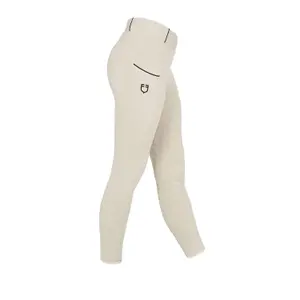 Legging équitation full grip fille Equestro image-2
