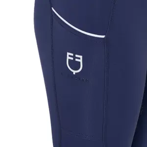 Legging de equitação full grip para rapariga Equestro image-4