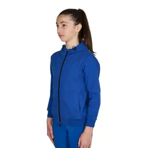 Hooded sweatshirt with children's logo Equestro Shiny image-2