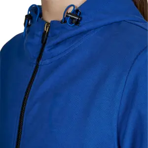 Hooded sweatshirt with children's logo Equestro Shiny image-3