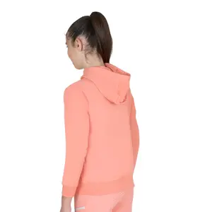 Hooded sweatshirt with children's logo Equestro Shiny image-1