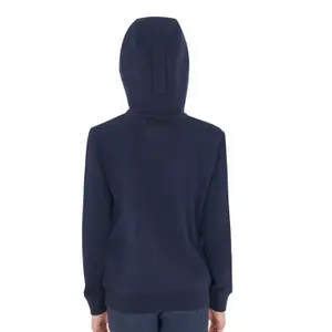 Hooded sweatshirt with children's logo Equestro Shiny image-1