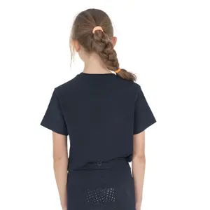 Kid's cotton T-shirt Equestro Horse Jump Glossy image-3