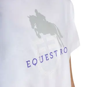 Kid's cotton T-shirt Equestro Horse Jump Glossy image-3