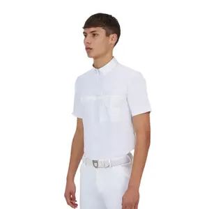 Zip-up competition polo Equestro Ridertechnology image-1