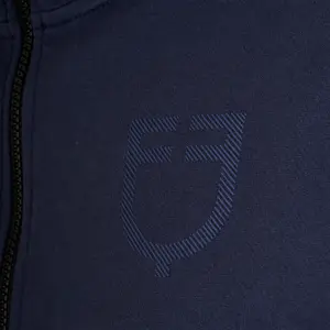 Hooded sweatshirt with logo Equestro Shiny image-4
