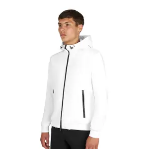 Hooded sweatshirt with logo Equestro Shiny image-2