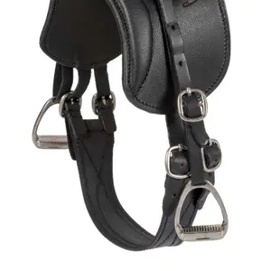 Leren dressuurzadel voor paarden Equestro image-4