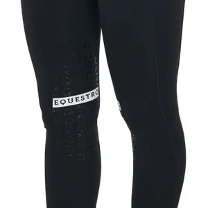 Reitlegging mit Mid-Grip aus stretchigem Stoff für Damen Equestro image-3