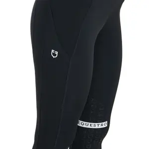 Reitlegging mit Mid-Grip aus stretchigem Stoff für Damen Equestro image-4