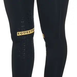 Reitlegging mit Mid-Grip aus stretchigem Stoff für Damen Equestro image-3