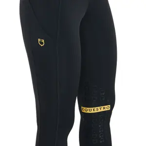 Reitlegging mit Mid-Grip aus stretchigem Stoff für Damen Equestro image-4
