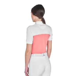 Women's Technical Fabric and Mesh Competition Polo Equestro image-1