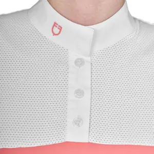 Women's Technical Fabric and Mesh Competition Polo Equestro image-3