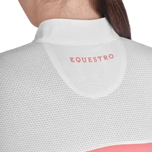 Women's Technical Fabric and Mesh Competition Polo Equestro image-4