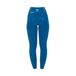 Women's full grip riding leggings Equestro Classic image-1
