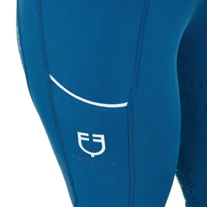 Women's full grip riding leggings Equestro Classic image-4
