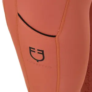 Women's full grip riding leggings Equestro Classic image-4