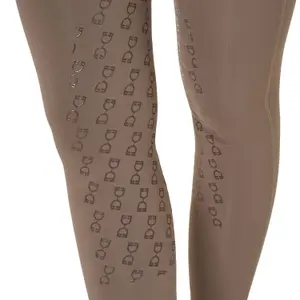 Women's full grip riding leggings Equestro Classic image-3