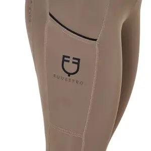 Women's full grip riding leggings Equestro Classic image-4