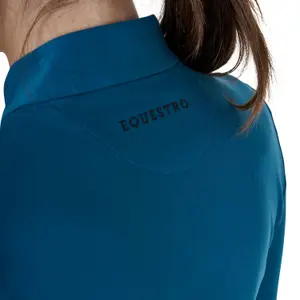 Polo de competición de manga larga para mujer Equestro image-4