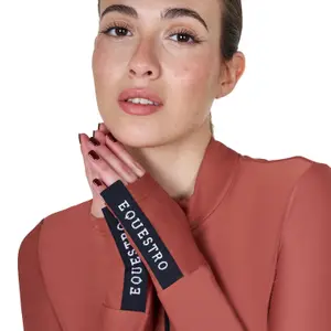 Polo de competición de manga larga para mujer Equestro image-4