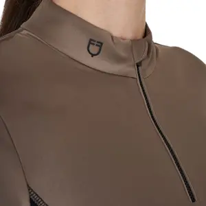 Polo de competición de manga larga para mujer Equestro image-4